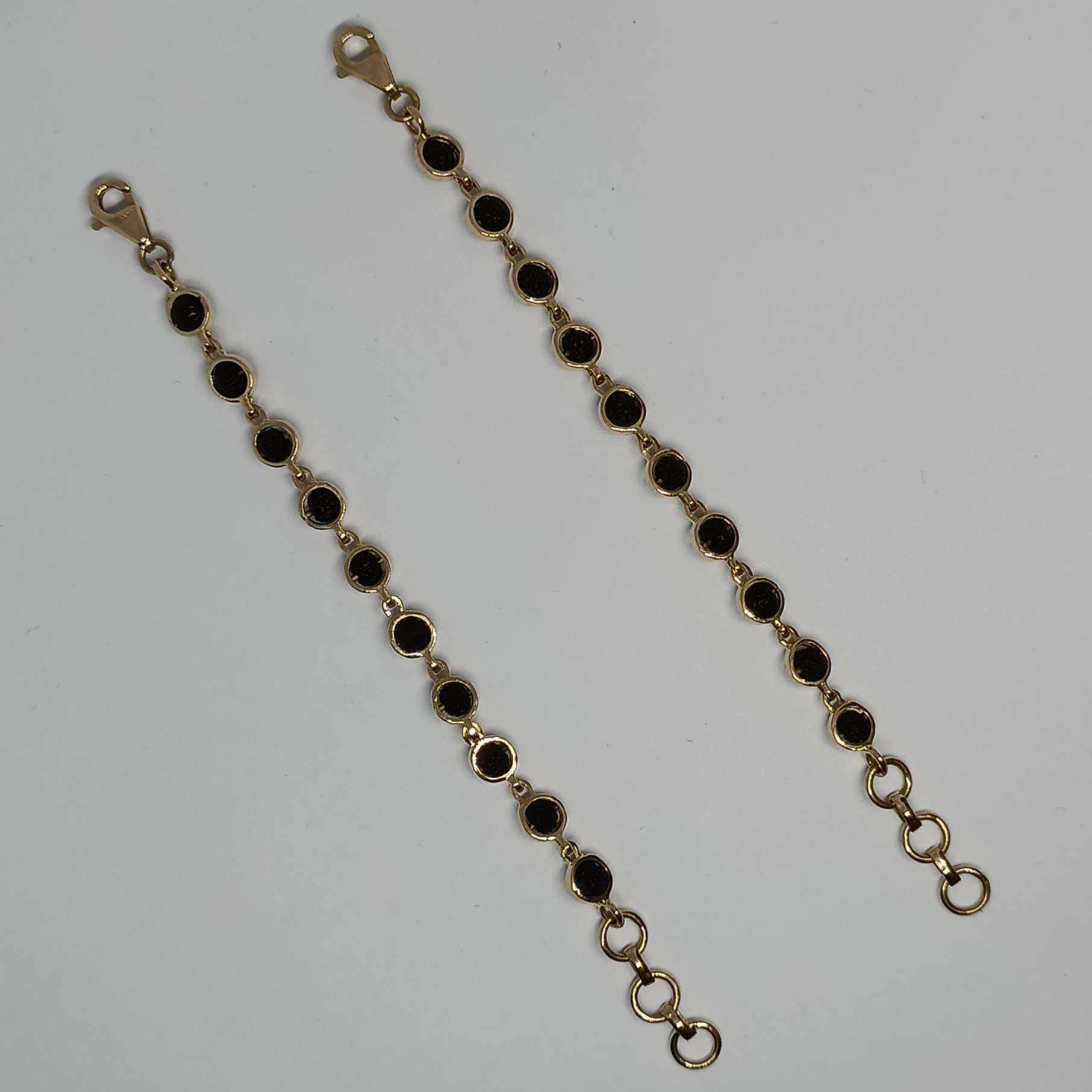 Midnight Charm Gold Bracelet